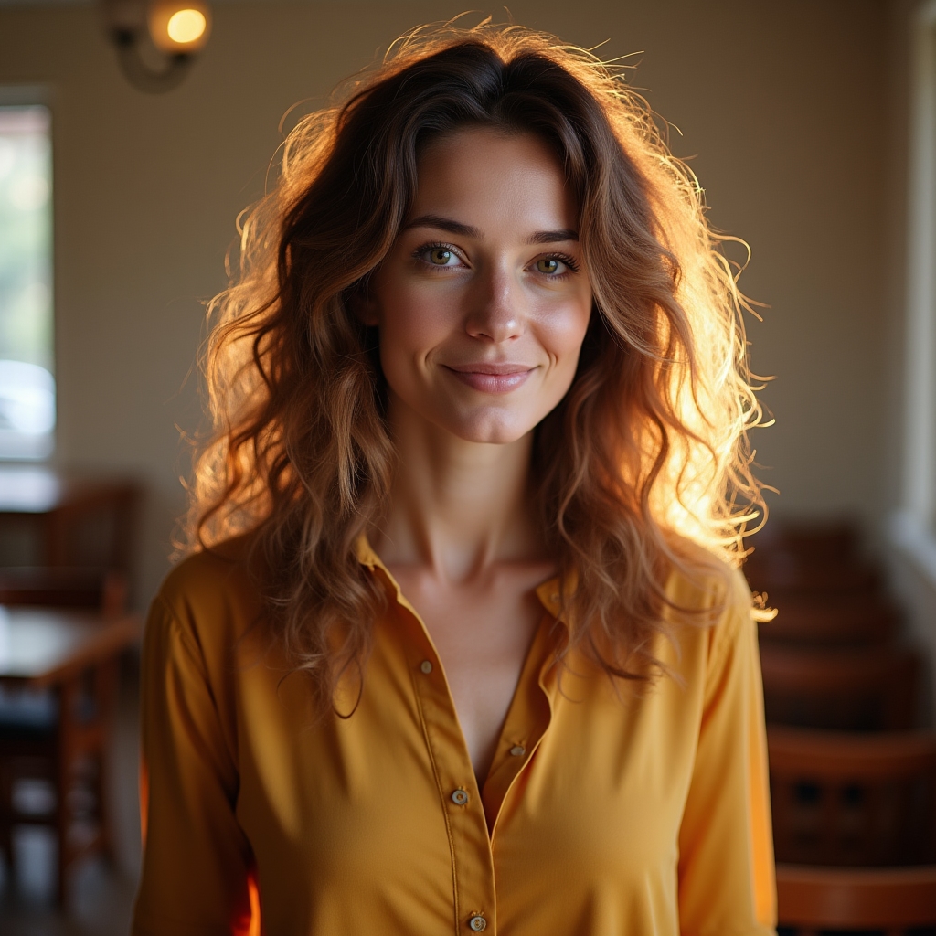 Retrato de Elena, facilitadora de círculos de conversación sobre el dinero